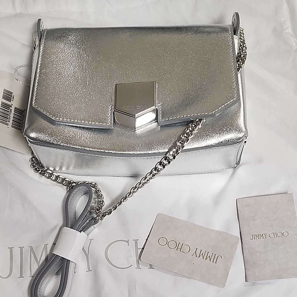 Jimmy Choo Silver Women's Bag